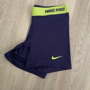 Nike spandex shorts